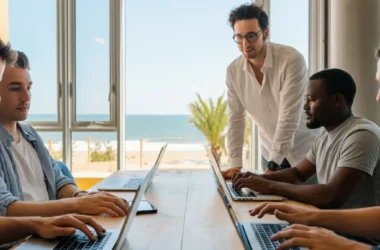 coworking perto da praia