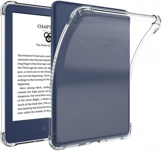 Capa Case Transparente para Kindle + Película Protetora