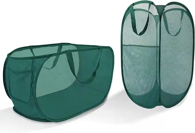 saco de roupa suja dobrável