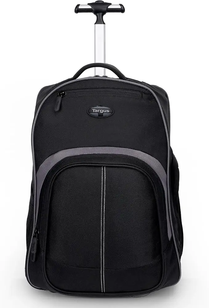 MOCHILA NOTEBOOK 16" ROLLING COMPACT TSB750US PRETA/CINZA, Targus
